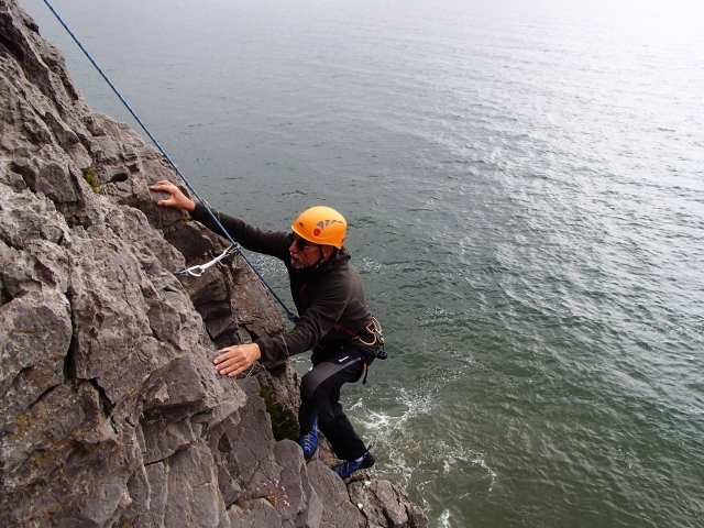  Sea Cliff Climber at Outdoor Matters Climbing 